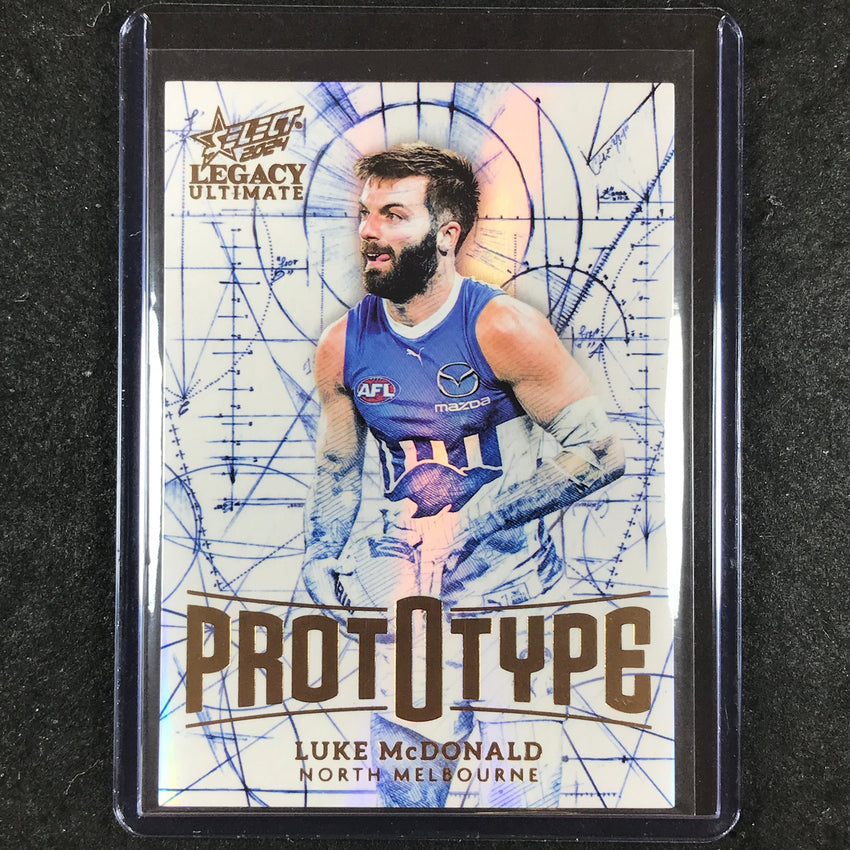 2024 Select AFL Legacy Ultimate LUKE MCDONALD Prototype 48/60 #91