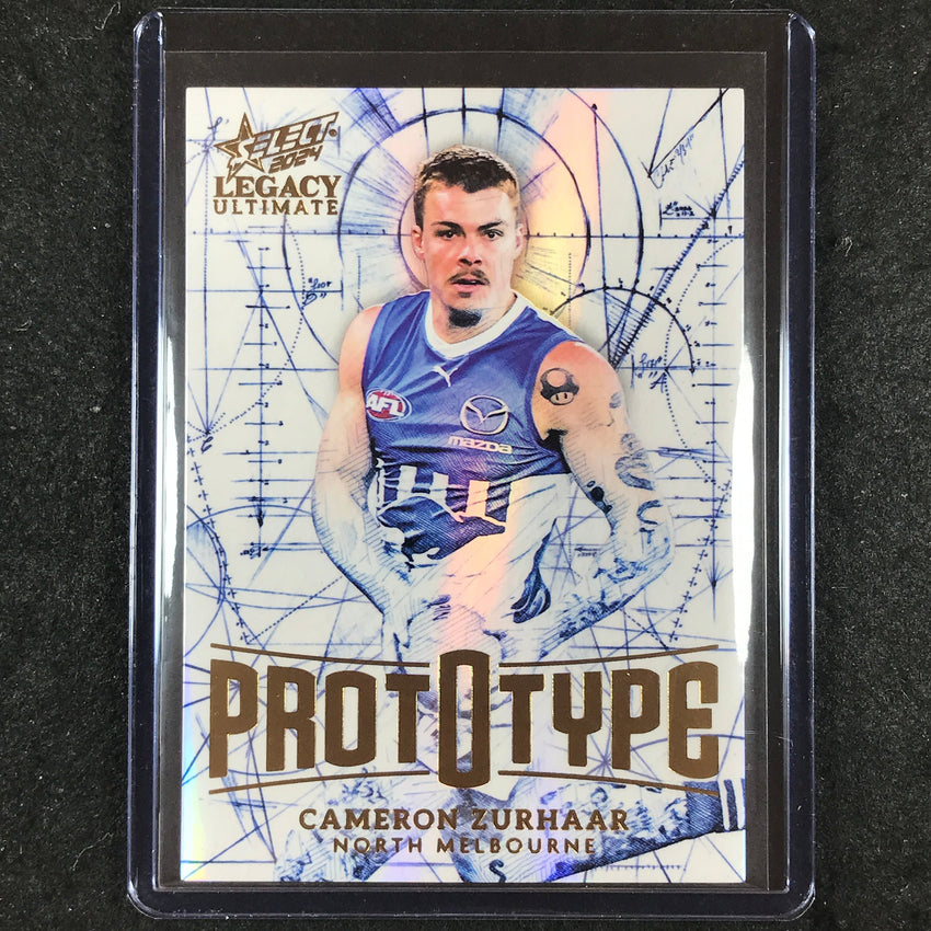 2024 Select AFL Legacy Ultimate CAMERON ZURHAAR Prototype 35/60 #96