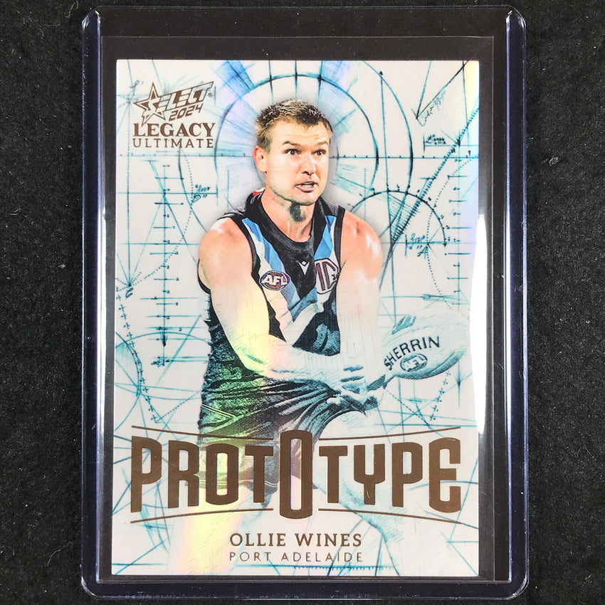 2024 Select AFL Legacy Ultimate OLLIE WINES Prototype 28/60 #104