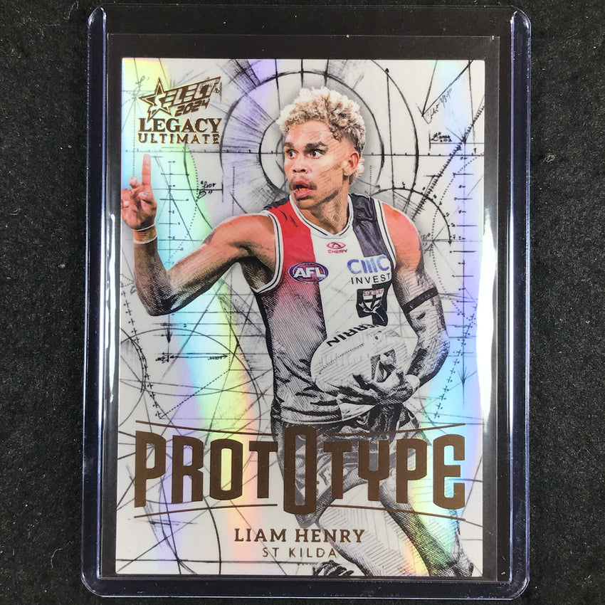 2024 Select AFL Legacy Ultimate LIAM HENRY Prototype 26/60 #113
