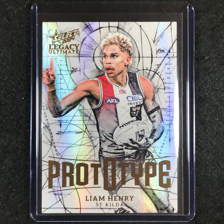 2024 Select AFL Legacy Ultimate LIAM HENRY Prototype 43/60 #113