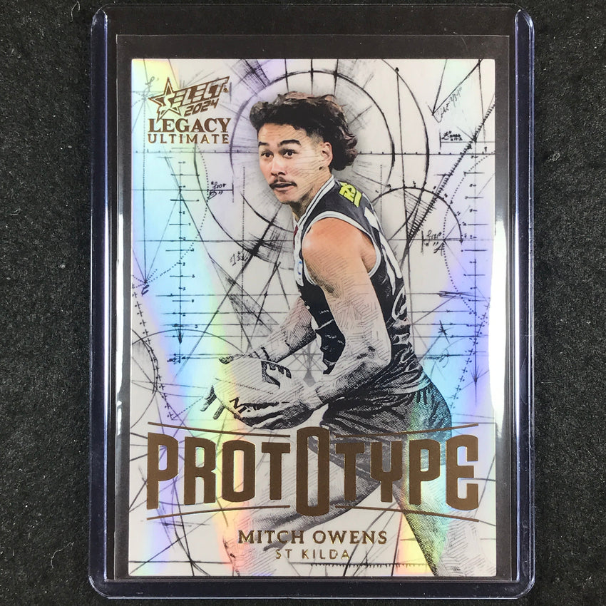 2024 Select AFL Legacy Ultimate MITCH OWENS Prototype 14/60 #117