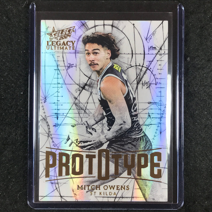 2024 Select AFL Legacy Ultimate MITCH OWENS Prototype 20/60 #117