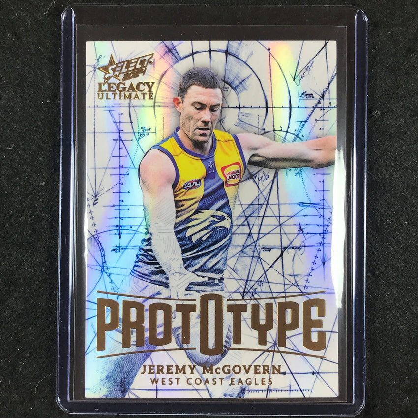 2024 Select AFL Legacy Ultimate JEREMY MCGOVERN Prototype 21/60 #132