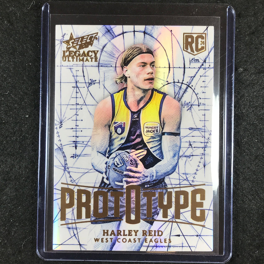 2024 Select AFL Legacy Ultimate HARLEY REID Prototype Rookie 39/60 #133
