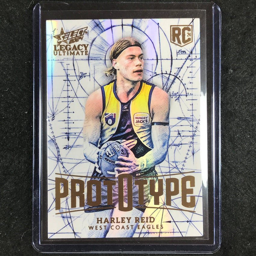 2024 Select AFL Legacy Ultimate HARLEY REID Prototype Rookie 52/60 #133