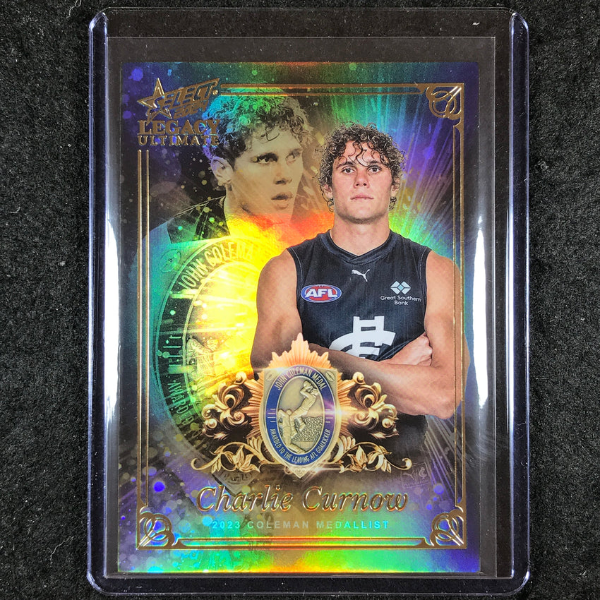 2024 Select AFL Legacy Ultimate CHARLIE CURNOW 2023 Medal Winners 40/50 #2