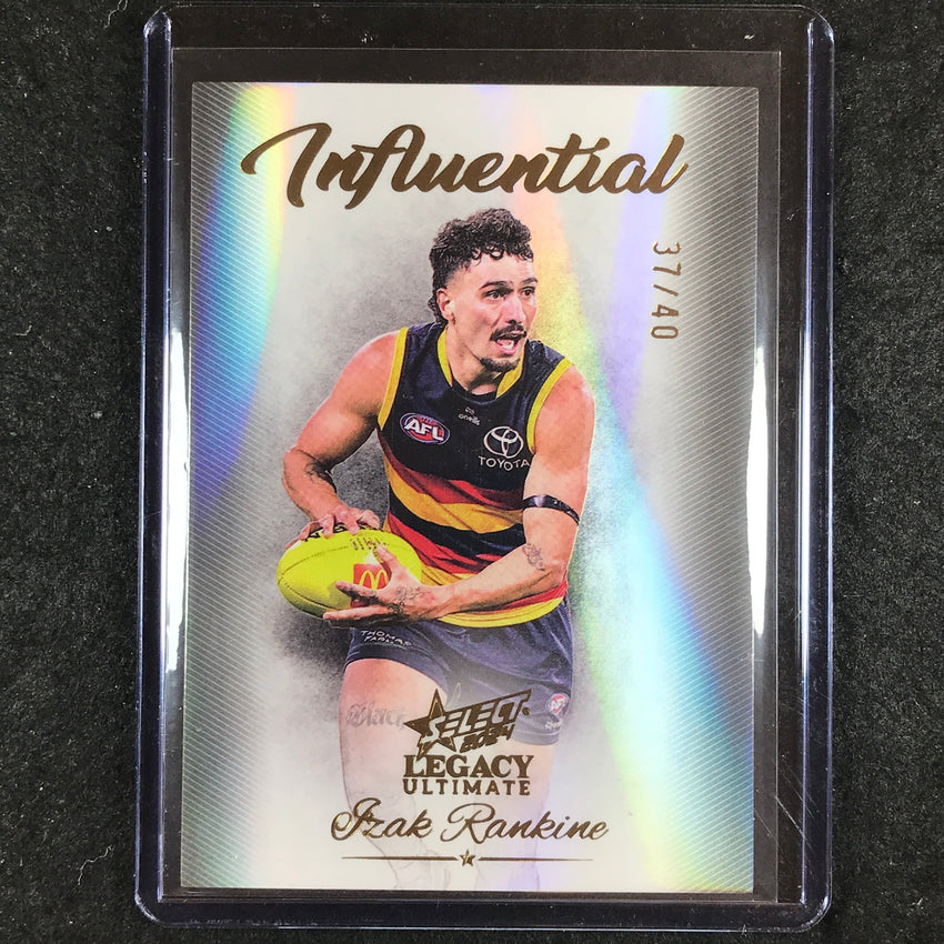 2024 Select AFL Legacy Ultimate IZAK RANKINE Influential 37/40 #1