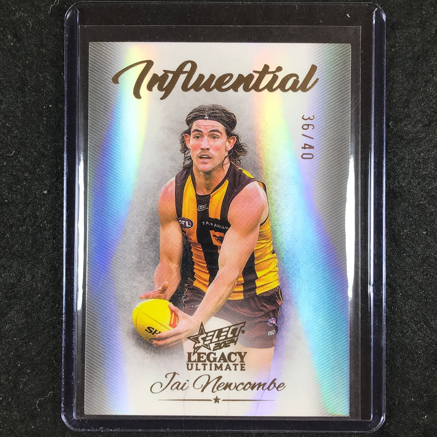 2024 Select AFL Legacy Ultimate JAI NEWCOMBE Influential 36/40 #10