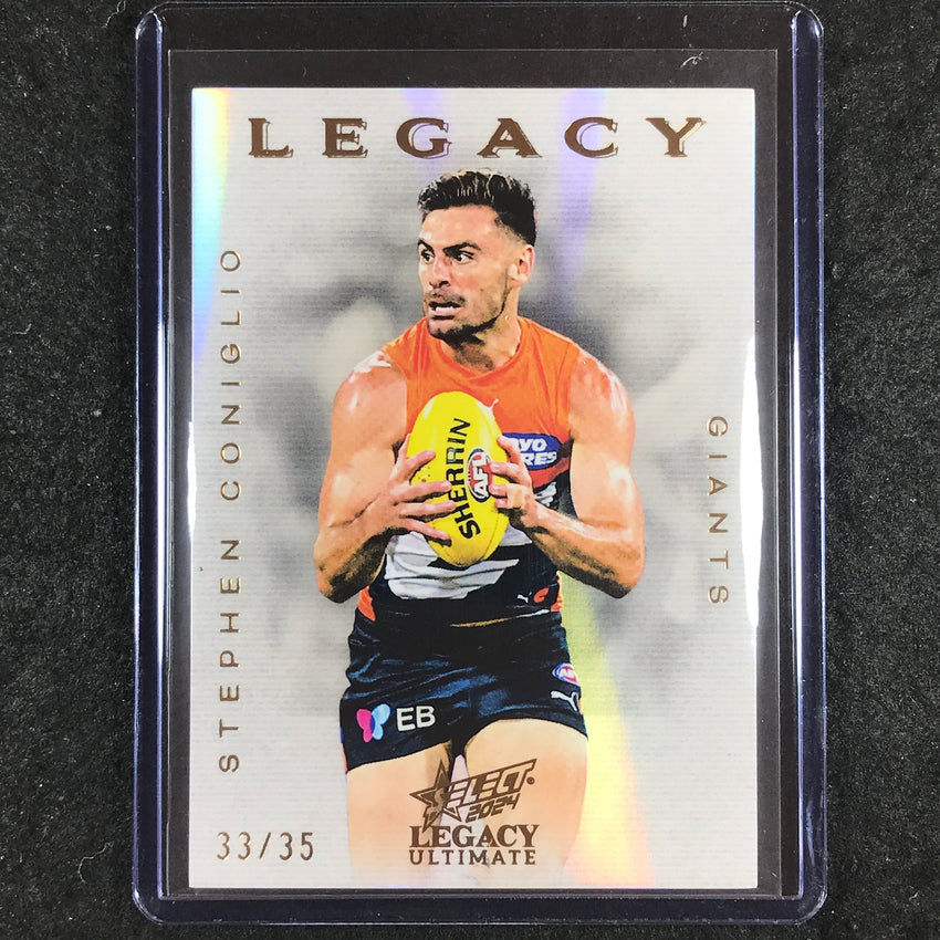 2024 Select AFL Legacy Ultimate STEPHEN CONIGLIO Legacy 33/35 #39