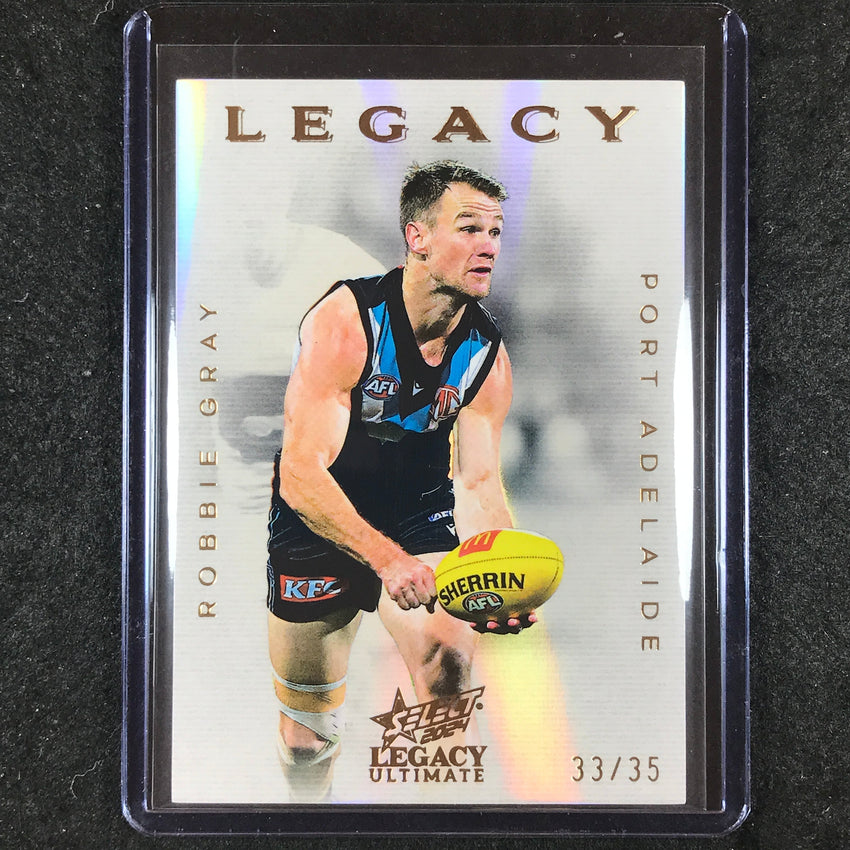 2024 Select AFL Legacy Ultimate ROBBIE GRAY Legacy 33/35 #50