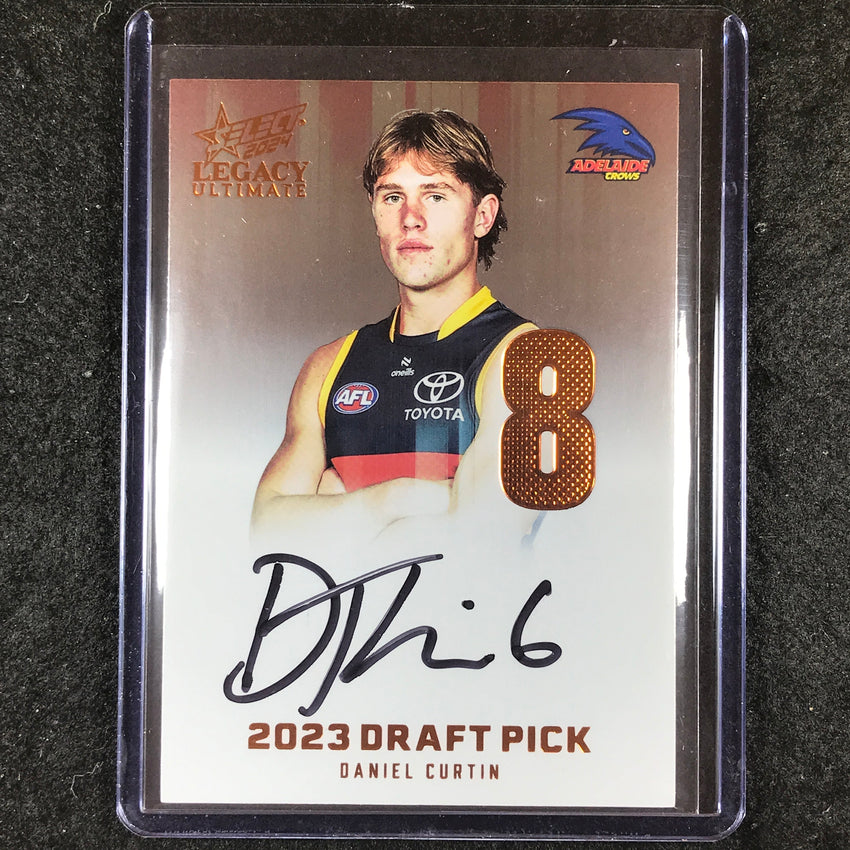 2024 Select AFL Legacy Ultimate DANIEL CURTIN Draft Pick Signatures 38/175 #8