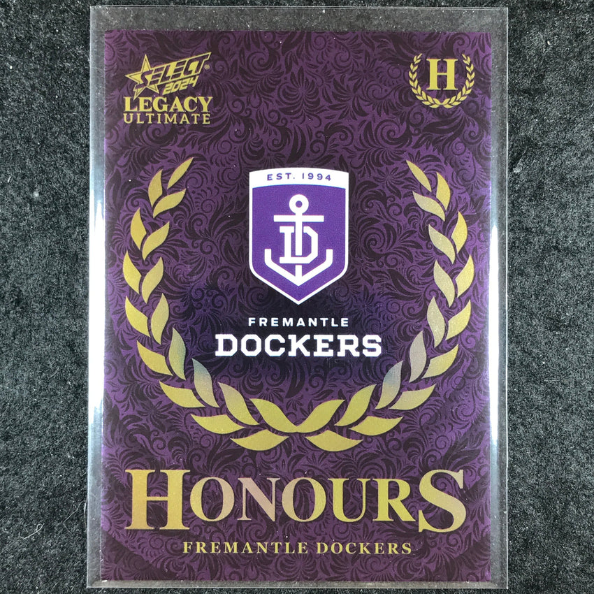 2024 Select AFL Legacy Ultimate FREMANTLE LOGO Honours 112/255 #56
