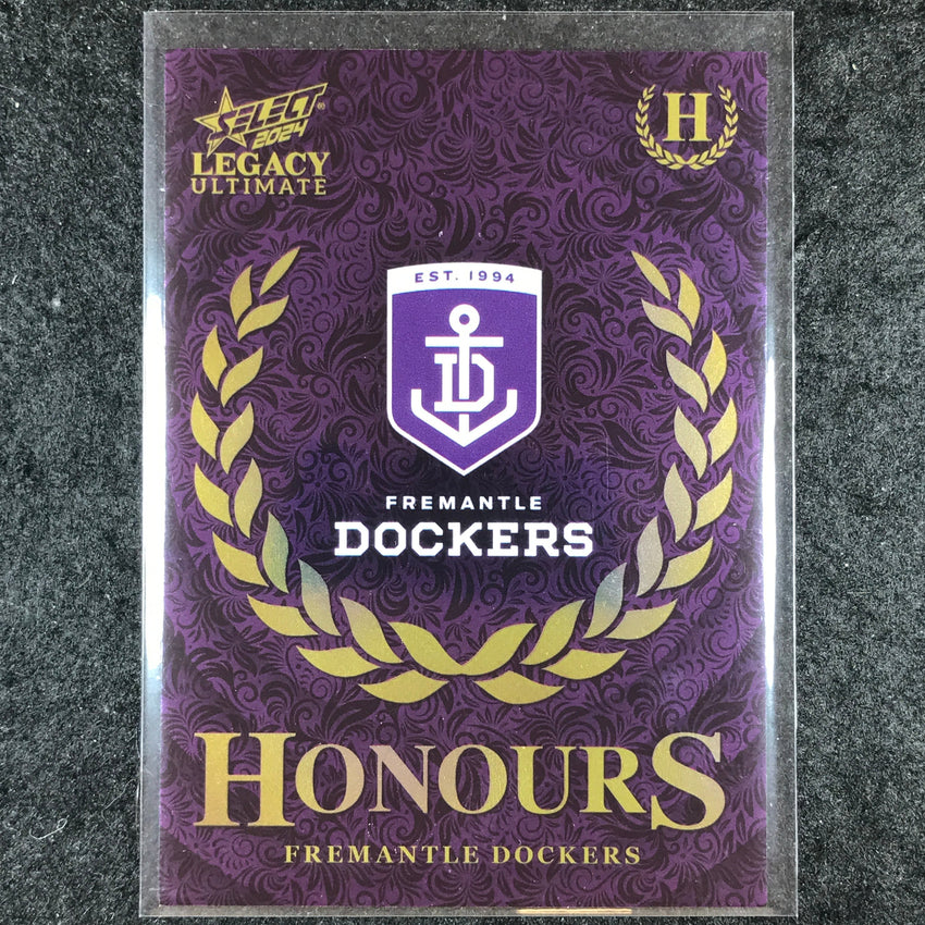 2024 Select AFL Legacy Ultimate FREMANTLE LOGO Honours 214/255 #56