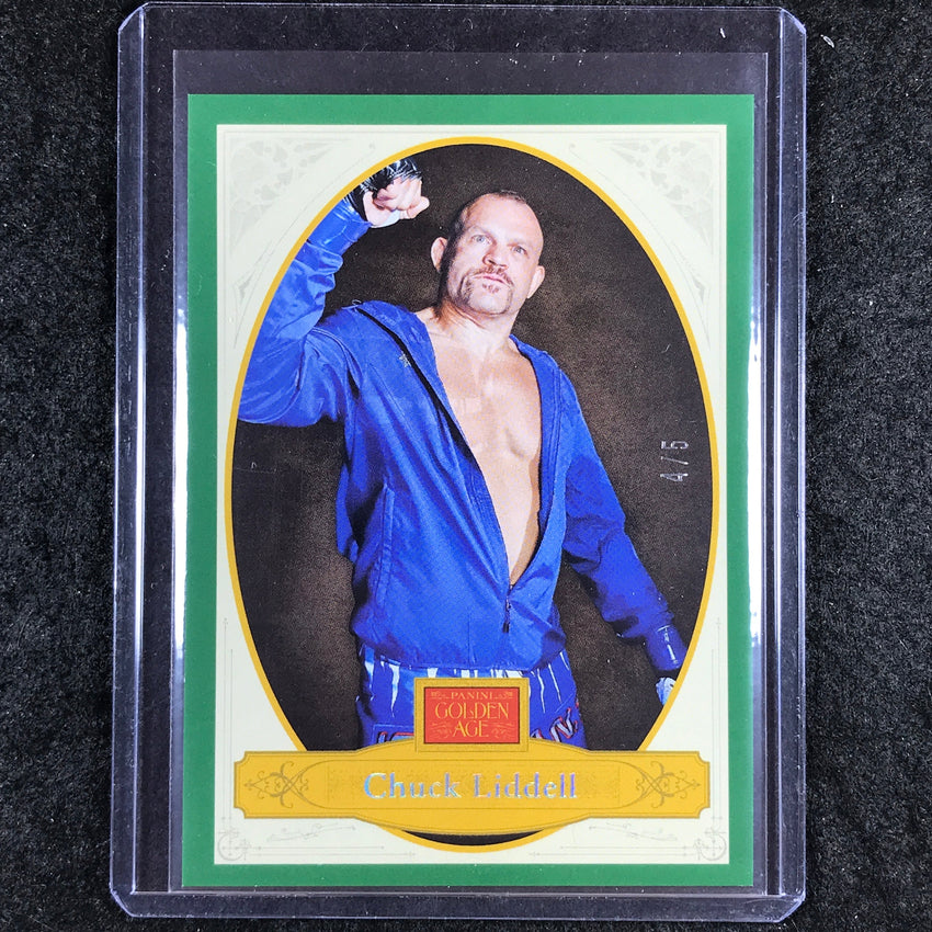 2025 PFL Combat Anthology CHUCK LIDDELL Golden Age Emerald 4/5 #20