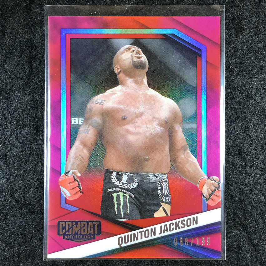 2025 PFL Combat Anthology QUINTON JACKSON Base Red 68/199 #2