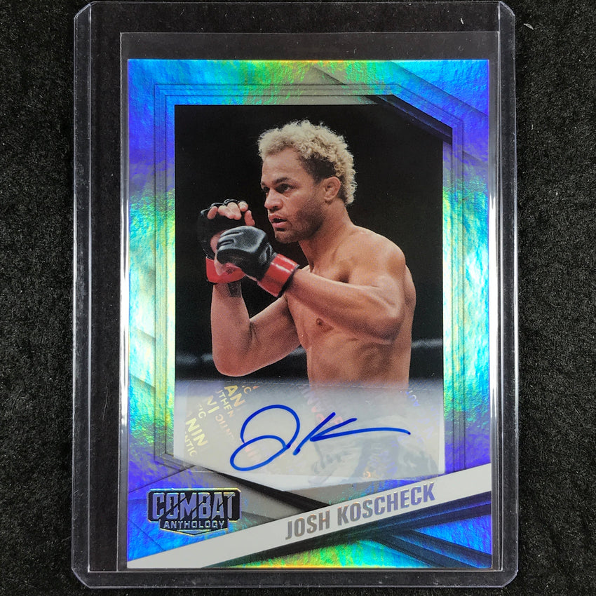2025 PFL Combat Anthology JOSH KOSCHECK Base Signatures Auto #34