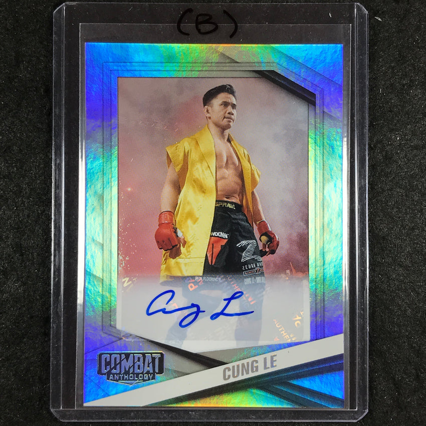 2025 PFL Combat Anthology CUNG LE Base Signatures Auto #36 (B)