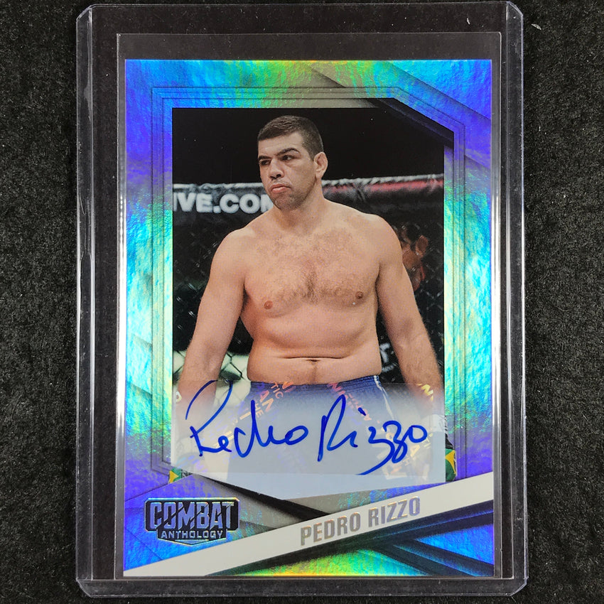 2025 PFL Combat Anthology PEDRO RIZZO Base Signatures Auto #58