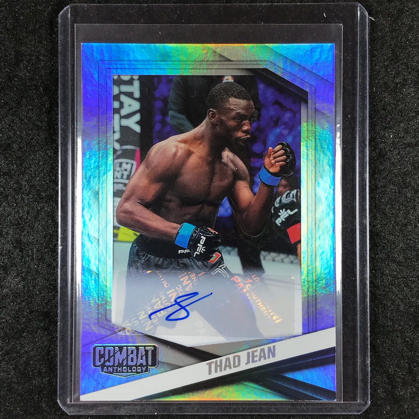 2025 PFL Combat Anthology THAD JEAN Base Signatures Auto #61
