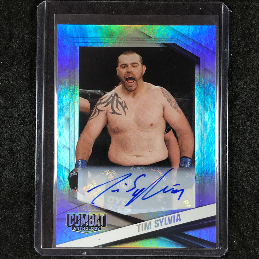 2025 PFL Combat Anthology TIM SYLVIA Base Signatures Auto #82
