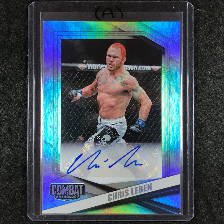 2025 PFL Combat Anthology CHRIS LEBEN Base Signatures Auto #96 (A)