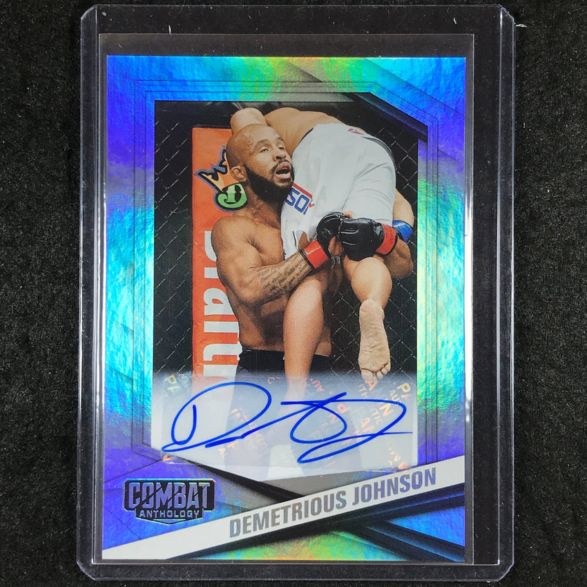 2025 PFL Combat Anthology DEMETRIOUS JOHNSON Base Signatures Auto #98