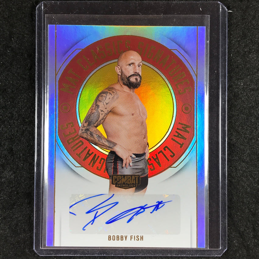 2025 PFL Combat Anthology BOBBY FISH Mat Classics Signatures Auto #BFH