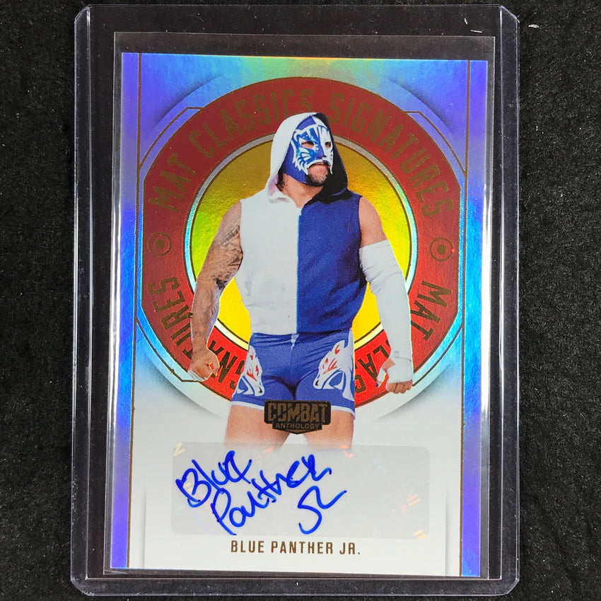 2025 PFL Combat Anthology BLUE PANTHER JR. Mat Classics Signatures Auto #BPJ