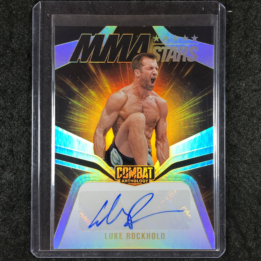 2025 PFL Combat Anthology LUKE ROCKHOLD MMA Stars Signatures Auto #LRH