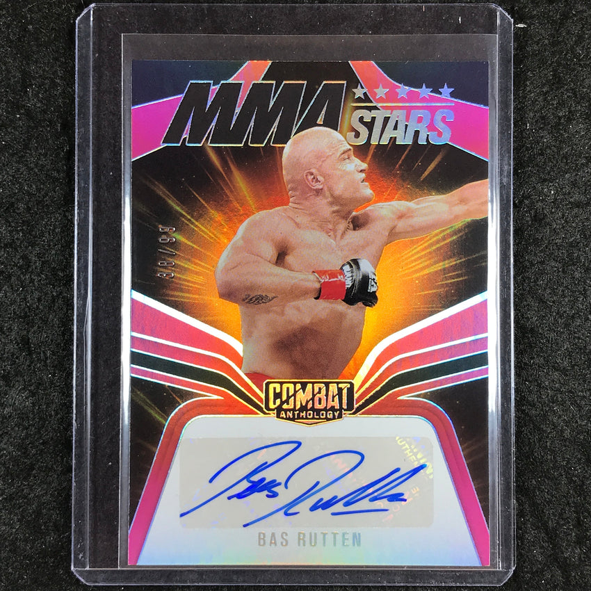2025 PFL Combat Anthology BAS RUTTEN MMA Stars Signatures Auto Red 38/99