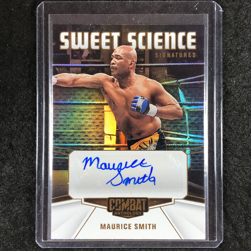 2025 PFL Combat Anthology MAURICE SMITH Sweet Science Signatures Auto #MSM