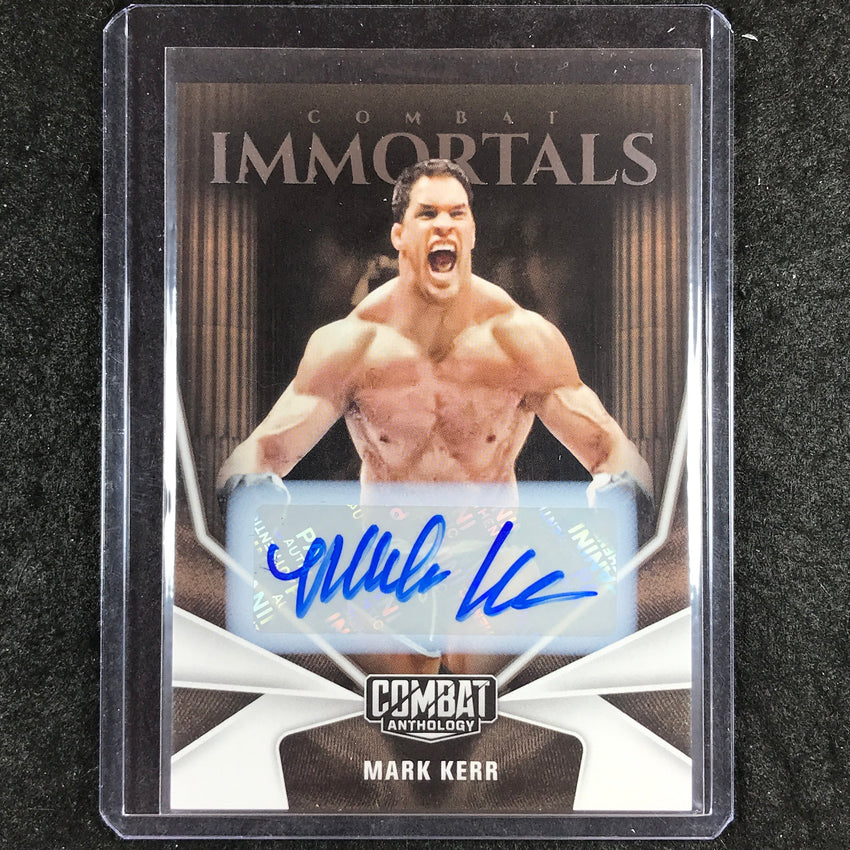 2025 PFL Combat Anthology MARK KERR Combat Immortals Signatures Auto #4