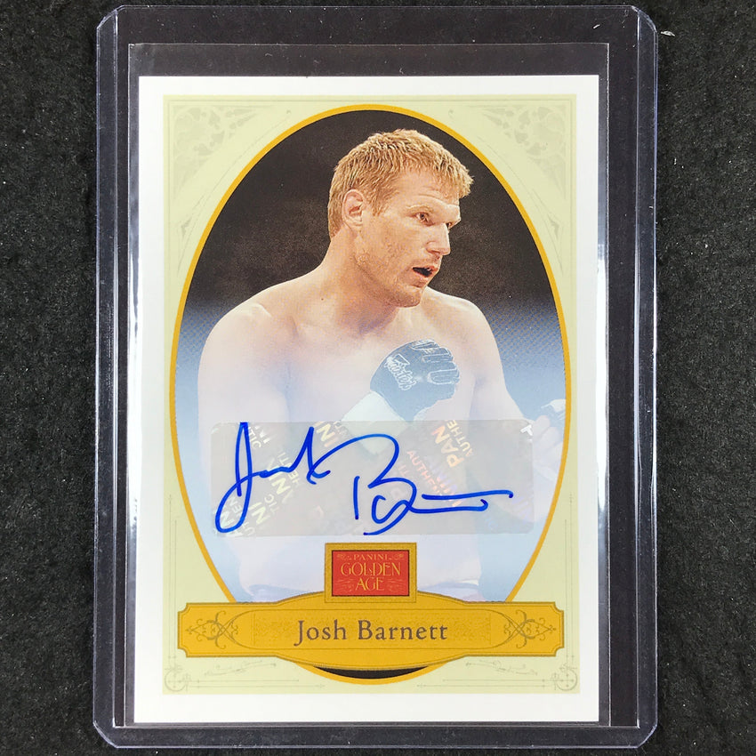 2025 PFL Combat Anthology JOSH BARNETT Golden Age Signatures Auto #9