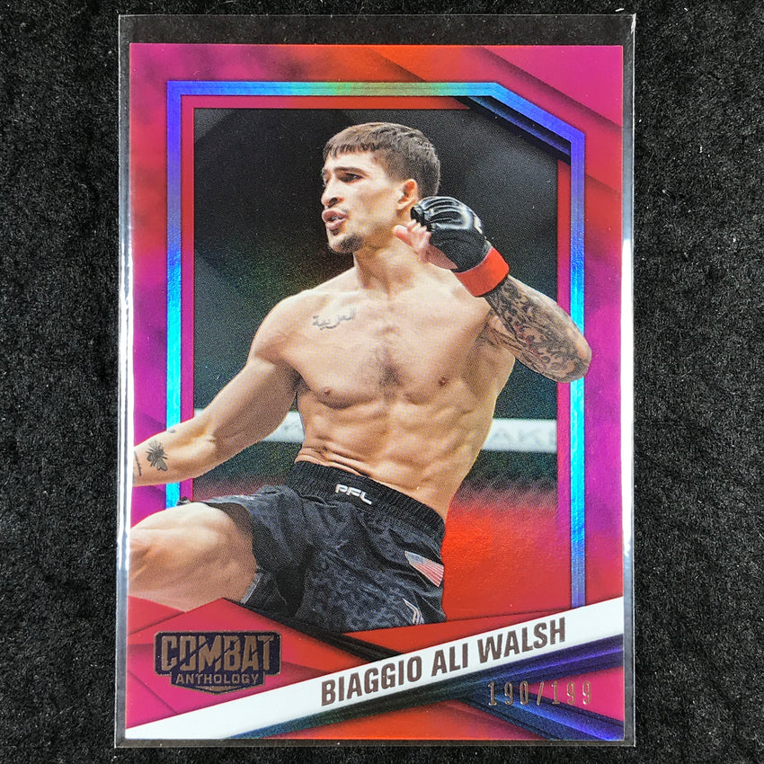 2025 PFL Combat Anthology BIAGGIO ALI WALSH Base Red 190/199 #89