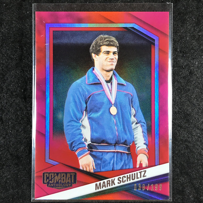 2025 PFL Combat Anthology MARK SCHULTZ Base Red 38/199 #97