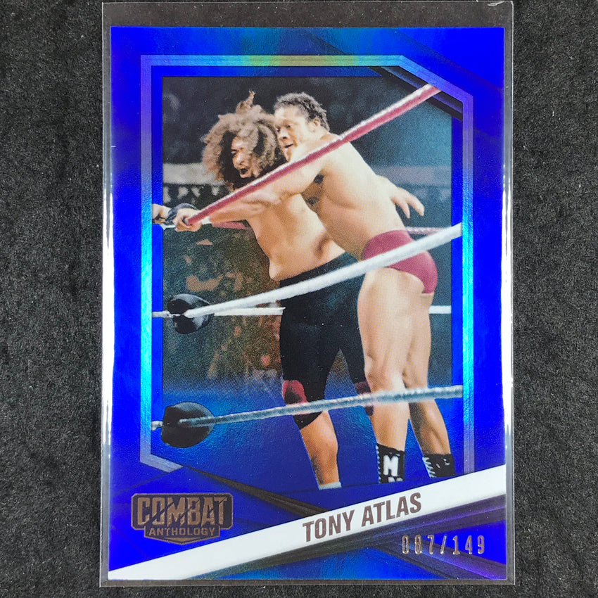 2025 PFL Combat Anthology TONY ATLAS Base Blue 87/149 #14