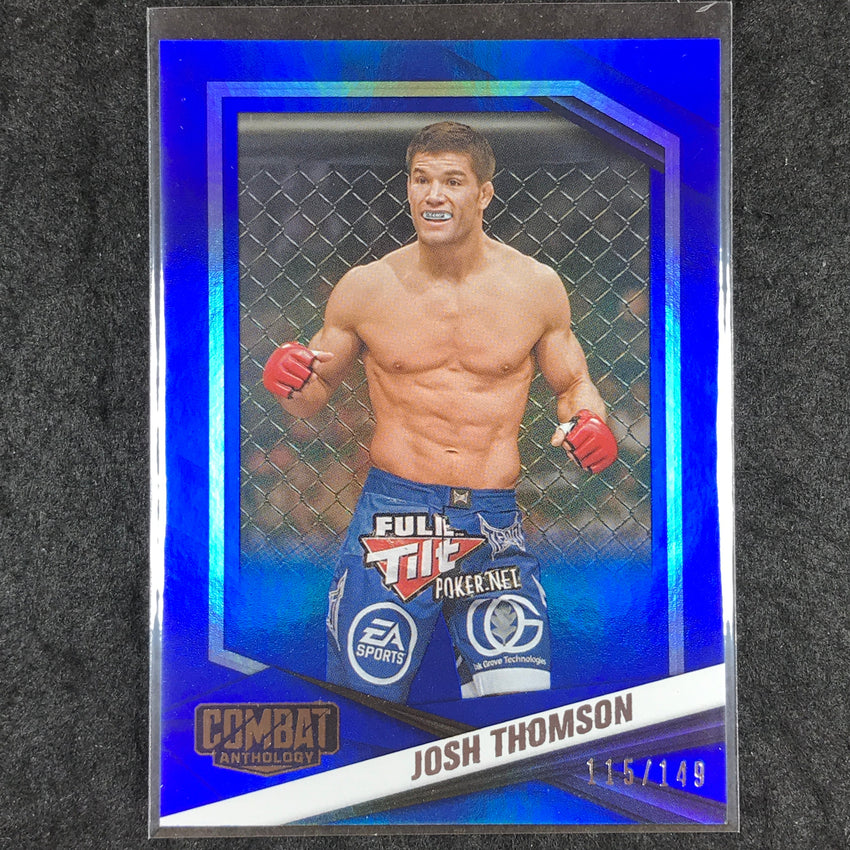 2025 PFL Combat Anthology JOSH THOMSON Base Blue 115/149 #16