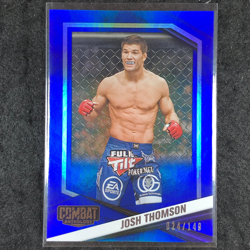 2025 PFL Combat Anthology JOSH THOMSON Base Blue 24/149 #16