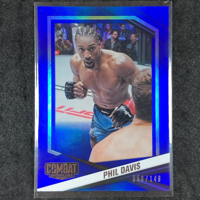 2025 PFL Combat Anthology PHIL DAVIS Base Blue 58/149 #17