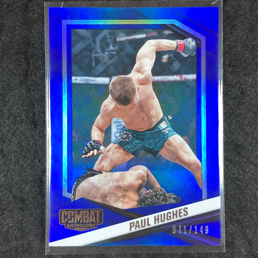 2025 PFL Combat Anthology PAUL HUGHES Base Blue 71/149 #19