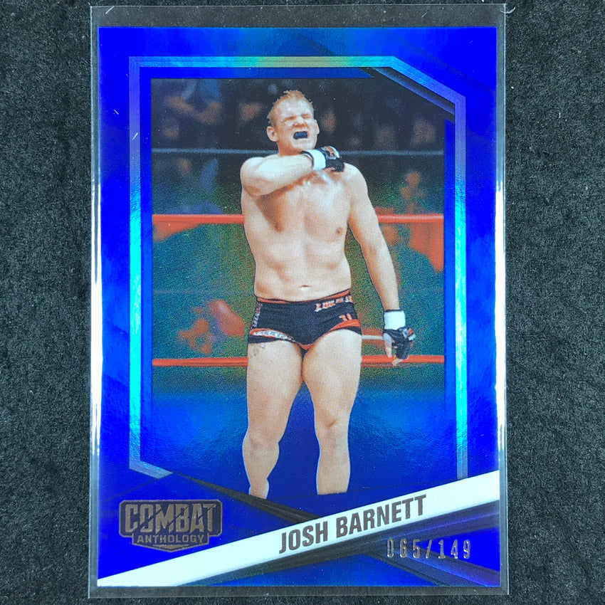 2025 PFL Combat Anthology JOSH BARNETT Base Blue 65/149 #31