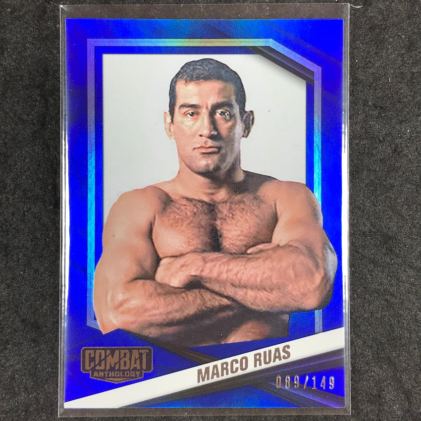 2025 PFL Combat Anthology MARCU RUAS Base Blue 89/149 #35