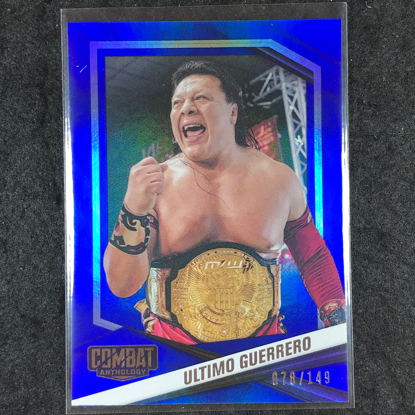 2025 PFL Combat Anthology ULTIMO GUERRERO Base Blue 78/149 #64