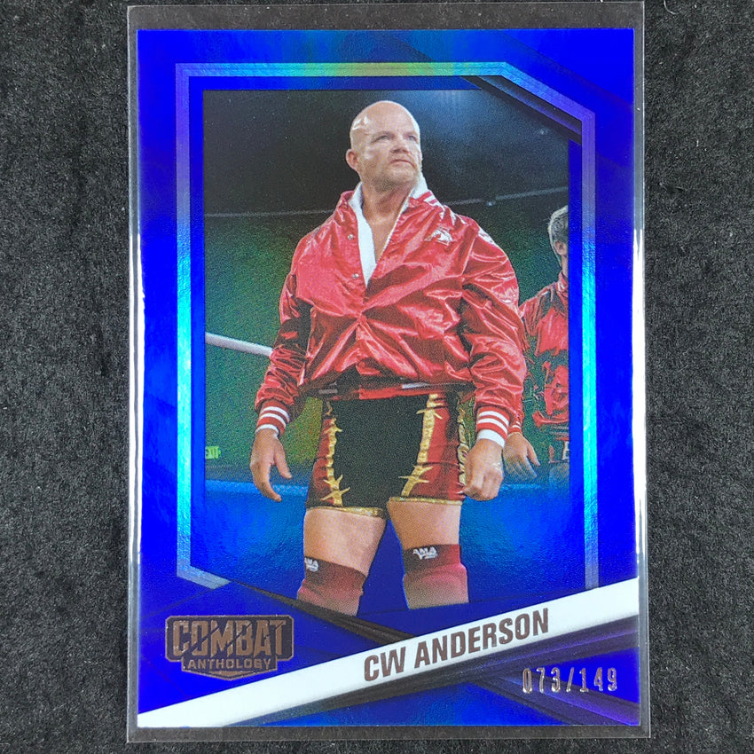 2025 PFL Combat Anthology CW ANDERSON Base Blue 73/149 #88