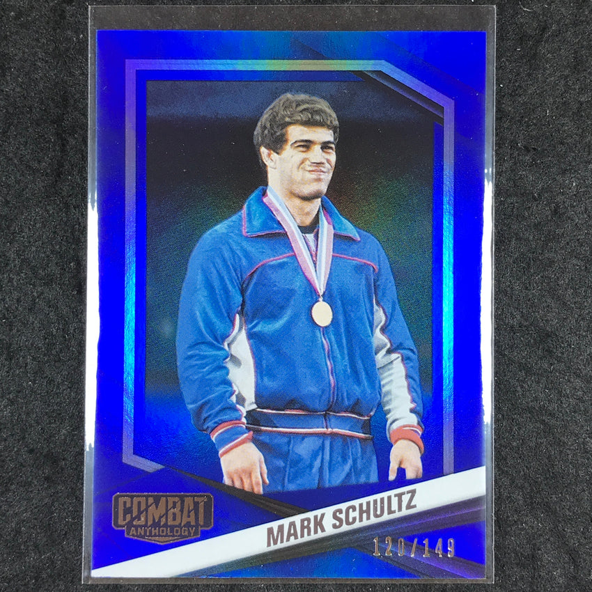 2025 PFL Combat Anthology MARK SCHULTZ Base Blue 120/149 #97