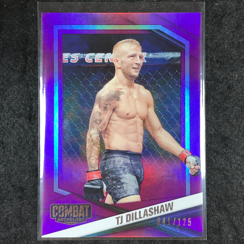 2025 PFL Combat Anthology TJ DILLASHAW Base Purple 41/125 #13