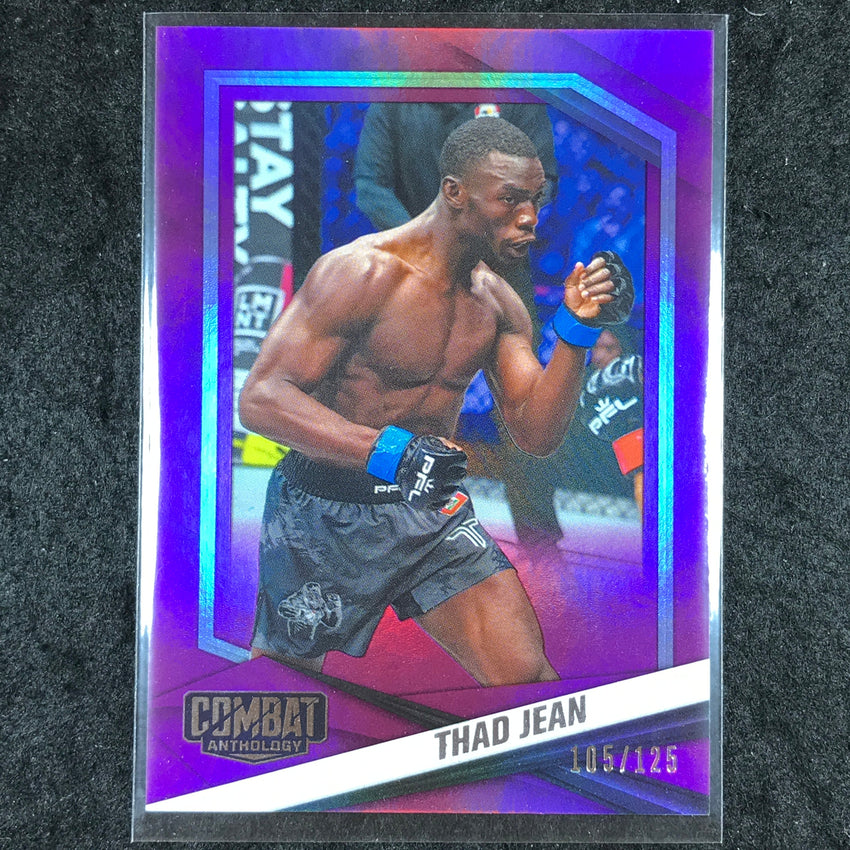 2025 PFL Combat Anthology THAD JEAN Base Purple 105/125 #61