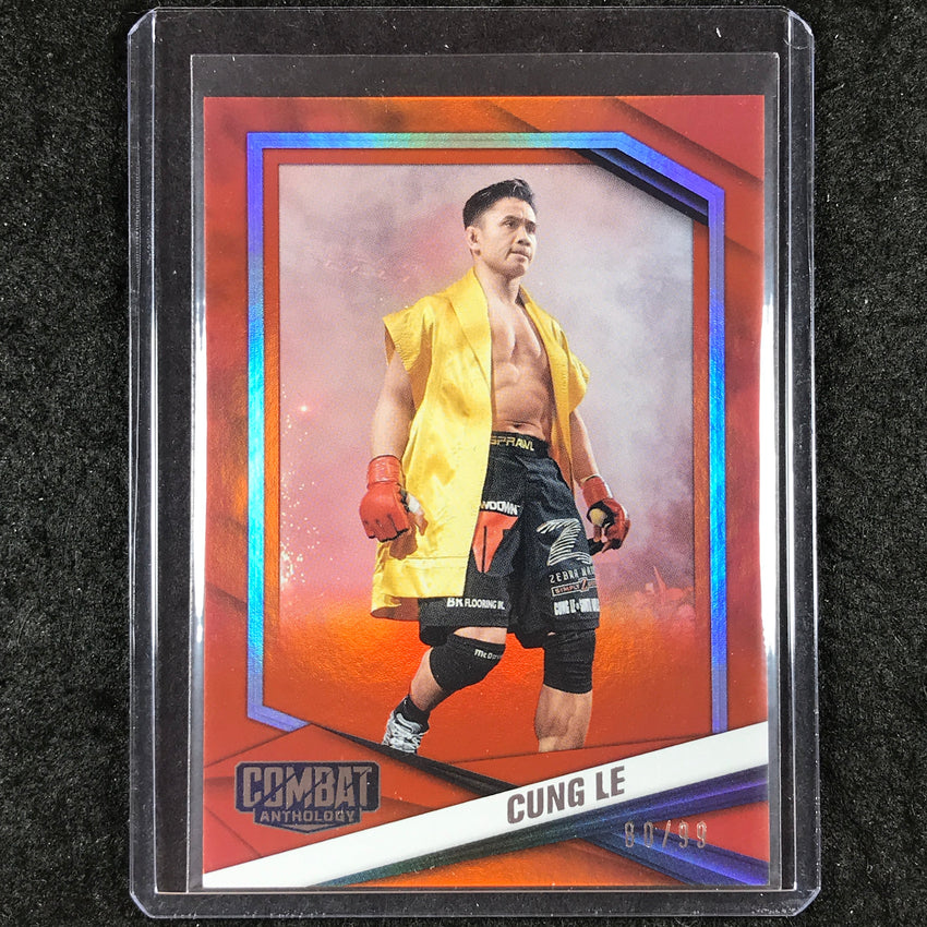 2025 PFL Combat Anthology CUNG LE Base Orange 80/99 #36