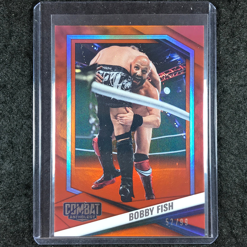2025 PFL Combat Anthology BOBBY FISH Base Orange 52/99 #49